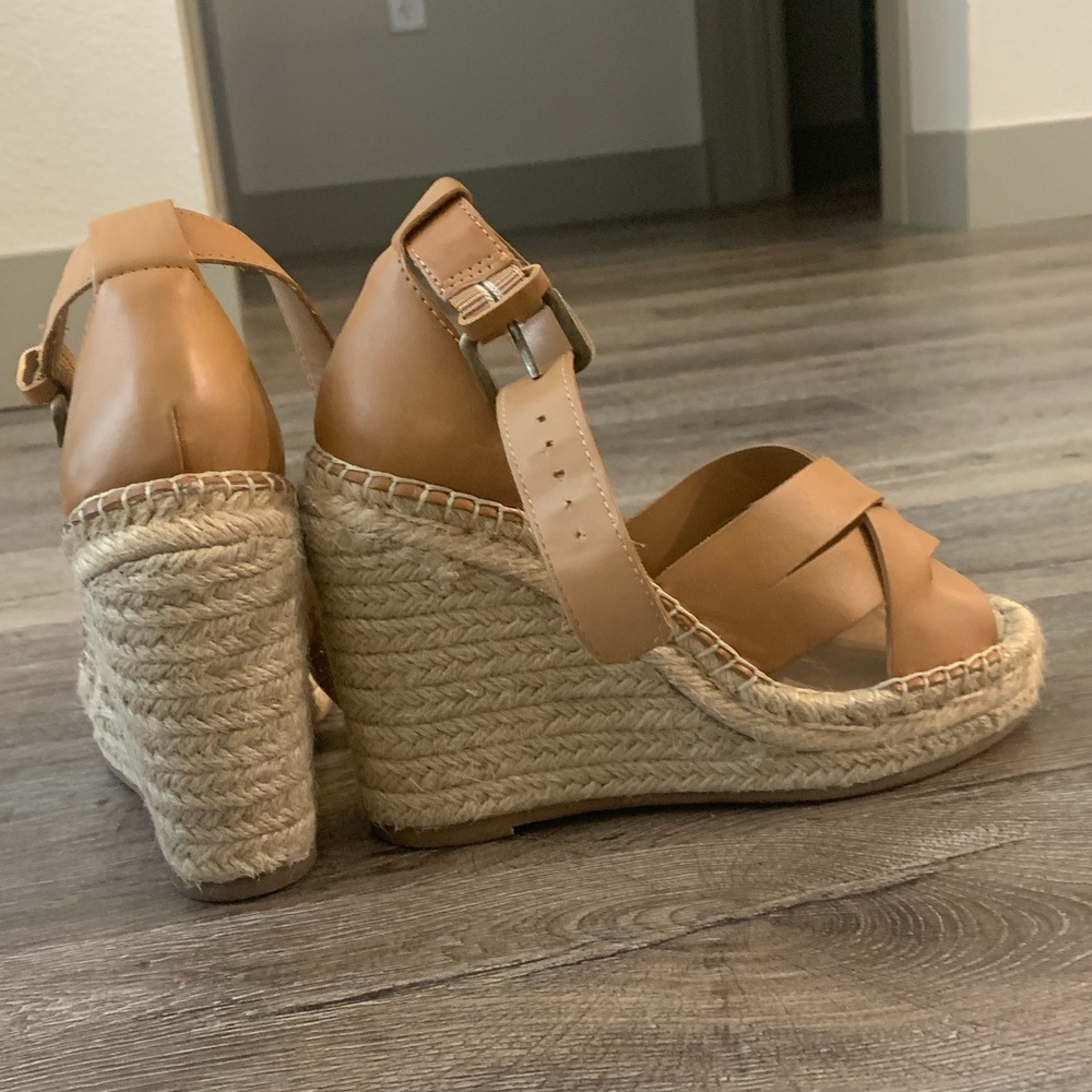 Tan wedges